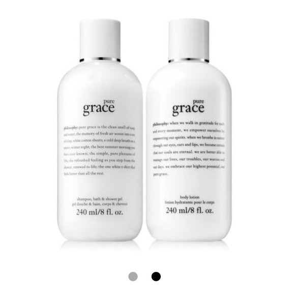 NEW Philosophy Thinking Of You, Pure Grace Lotion And Shower Gel 2 Pc Gift Set - Picture 3 of 4